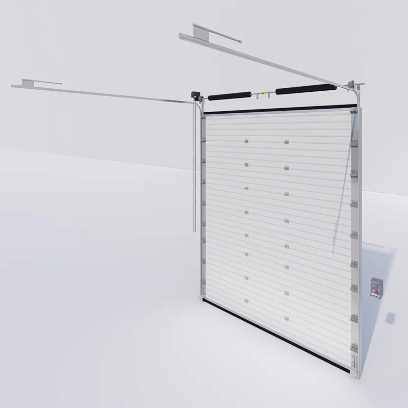 Standard lifting overhead sectional door