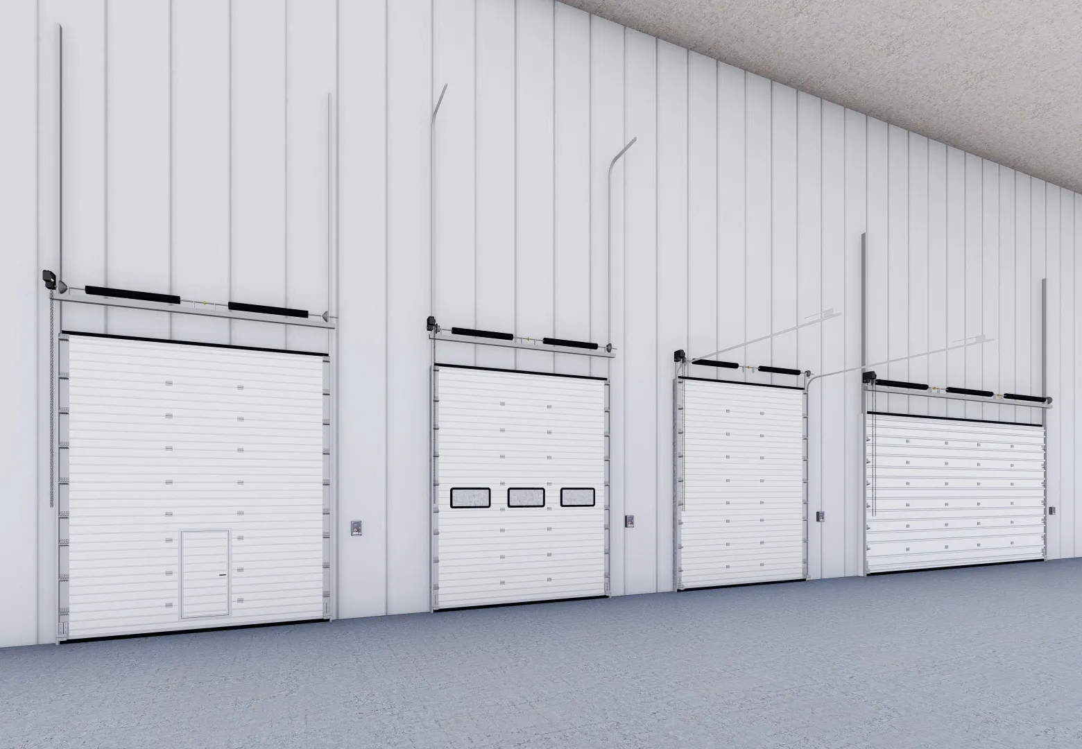 Industrial sectional door series