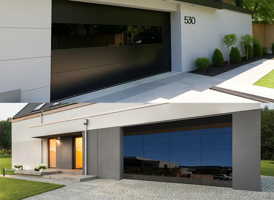 aluminum alloy garage door