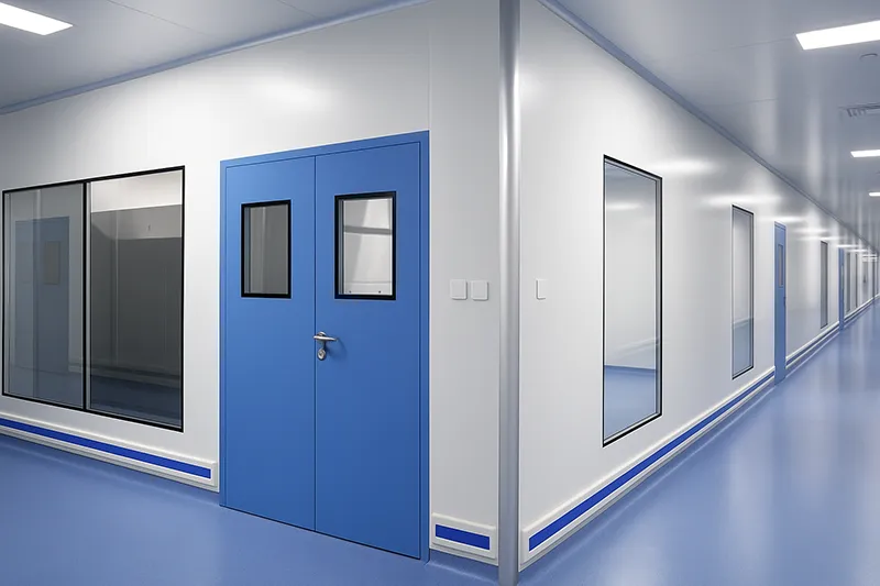 clean room door