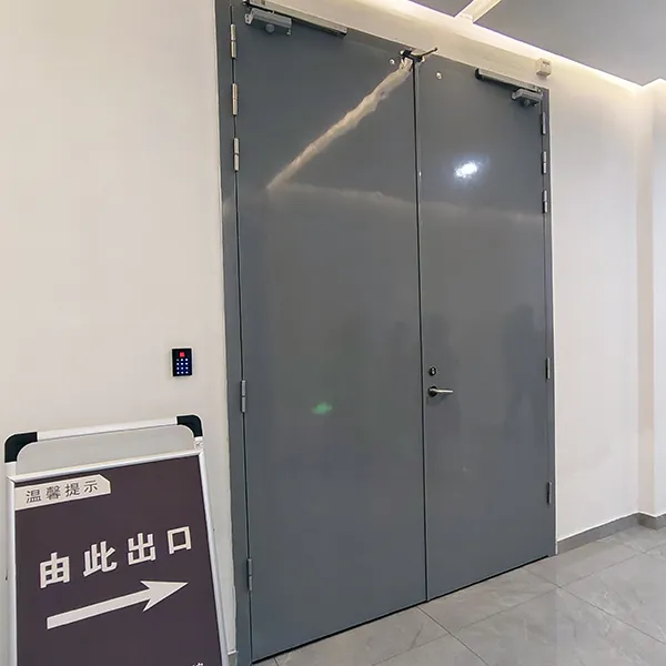 fire steel door for exhibition hall