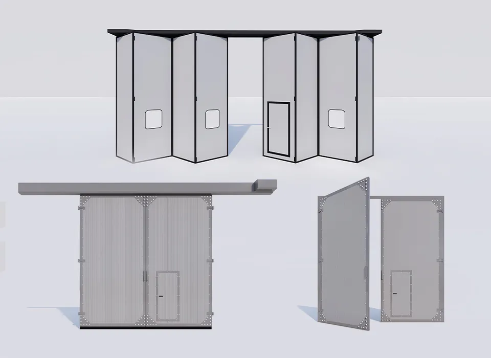industrial sanwich panel door