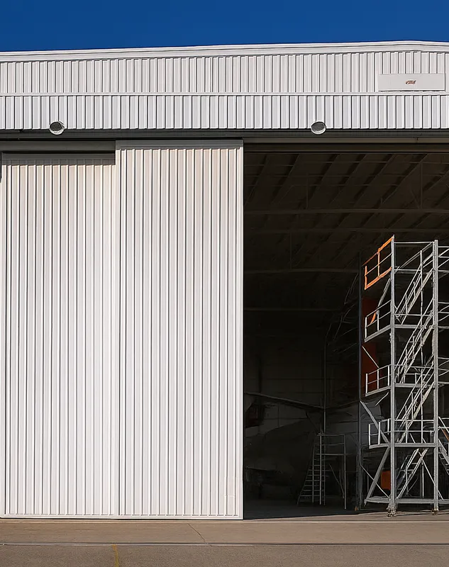 sliding hangar door company